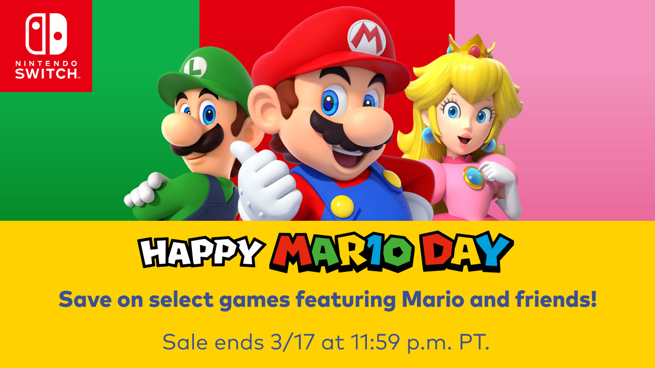 Nintendo Mario Day Sale VGNHUB
